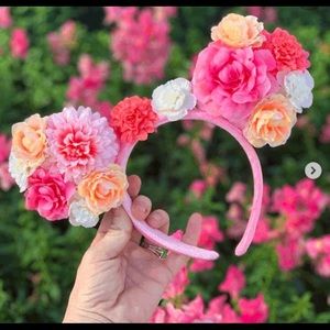 Floral Disney ears ntw
